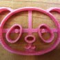 Panda Head Cookie Cutter - Choice of Sizes - 3D Printed Plastic