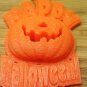 Happy Halloween Pumpkin Pendant, Charms, Key Tags or Ornaments - Choice of Sizes