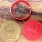 Christmas Cookie Cutters H - Gingerbread Man, Mistletoe, Reindeer Snowflake Star