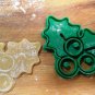 Christmas Cookie Cutters H - Gingerbread Man, Mistletoe, Reindeer Snowflake Star