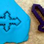 8 Bit Sword Cookie Cutter - Choice of Sizes (3D Printed Plastic)