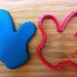 Cookie Cutters: Mickey Mouse, Mickey Glove, Bow Tie - Choice of Sizes