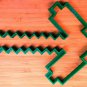 8 Bit Pickaxe Cookie Cutter &acirc;�� Choice of Sizes (3D Printed Plastic)