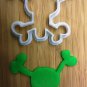 Halloween Cookie Cutters 8 - Treat Witch Skull - Choice of Sizes - 3D Printed