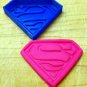 Superman Logo Cookie Cutter - Choice of Sizes (3D Printed Plastic)