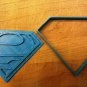 Superman Logo Cookie Cutter - Choice of Sizes (3D Printed Plastic)