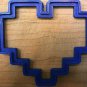 Valentine - 8 Bit Heart Cookie Cutter - Choice of Sizes - 3D Printed Plastic