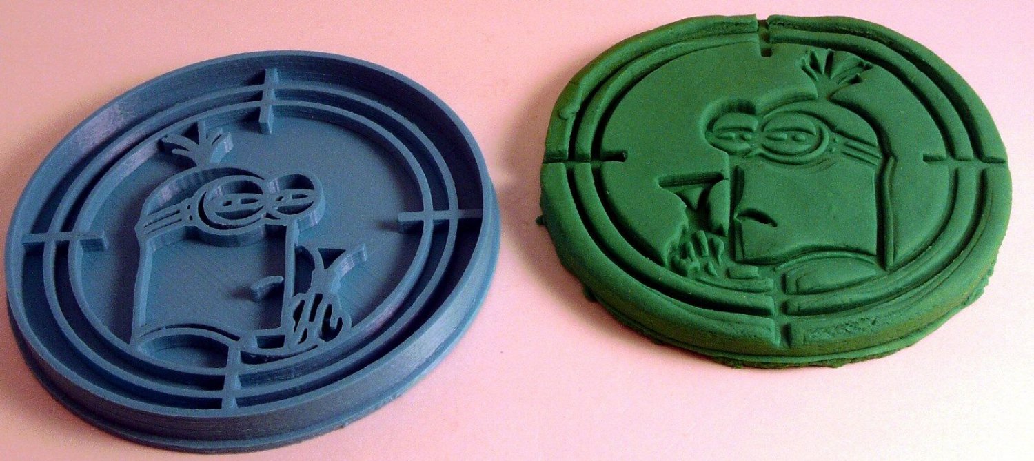 Minion Tim Cookie Cutter - Despicable Me - Choice of Sizes - 3D Printed Plastic