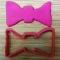 Cookie Cutters: Mustache, Bow Tie, Glasses, Sunglasses, Glove - Choice of Sizes