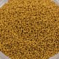 Wsini Japanese Rocailles Seed Beads Main Color Frosted Mustard Yellow