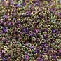 Wsini Spacer Miyuki seed beads Main Color Metallic Purple Gold iris
