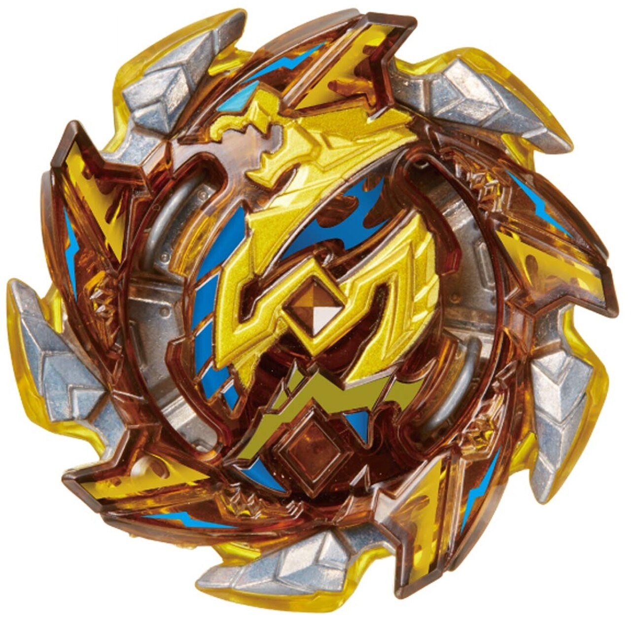 TAKARA TOMY B-125 02 RARE Gold Hell Salamander S4 Gravity Yielding Burst Beyblade