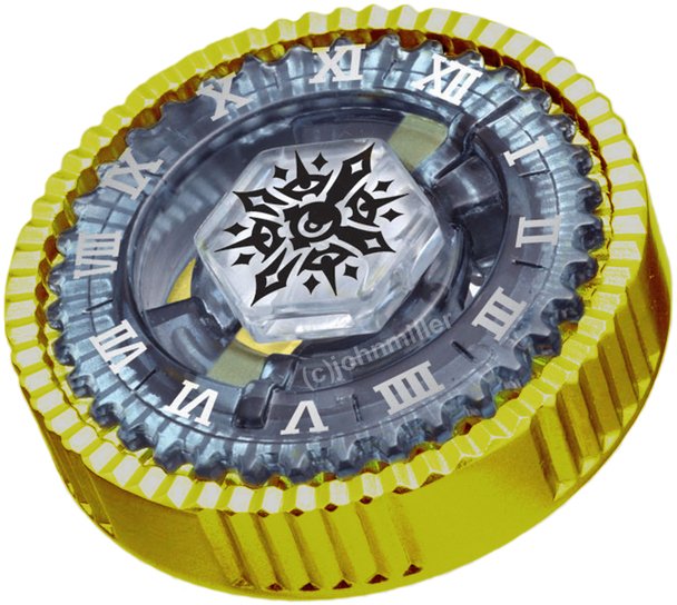 Twisted Tempo / Basalt Horogium Limited Edition GOLD Metal Masters Beyblade