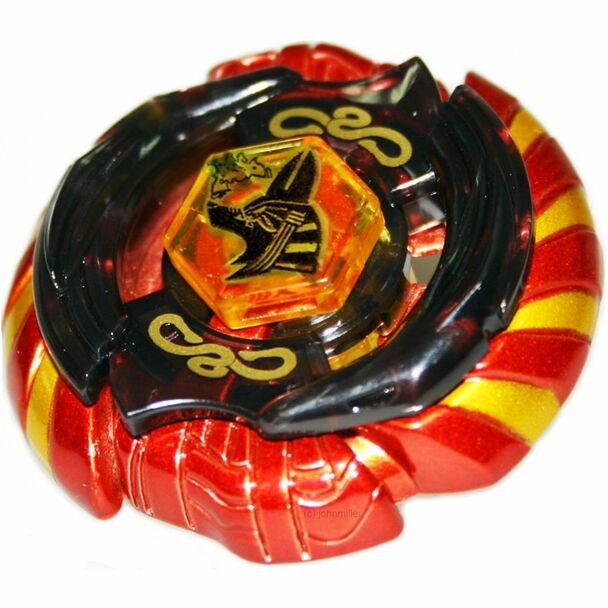 Mercury Anubius / Anubis Red Brave Version Metal Fury Beyblade