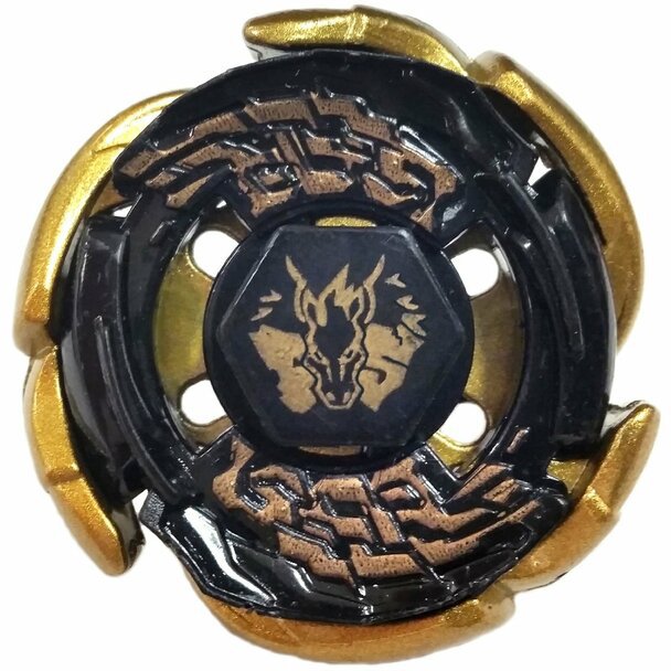 Gold Galaxy Pegasus / Pegasis Black Hole Sun Beyblade