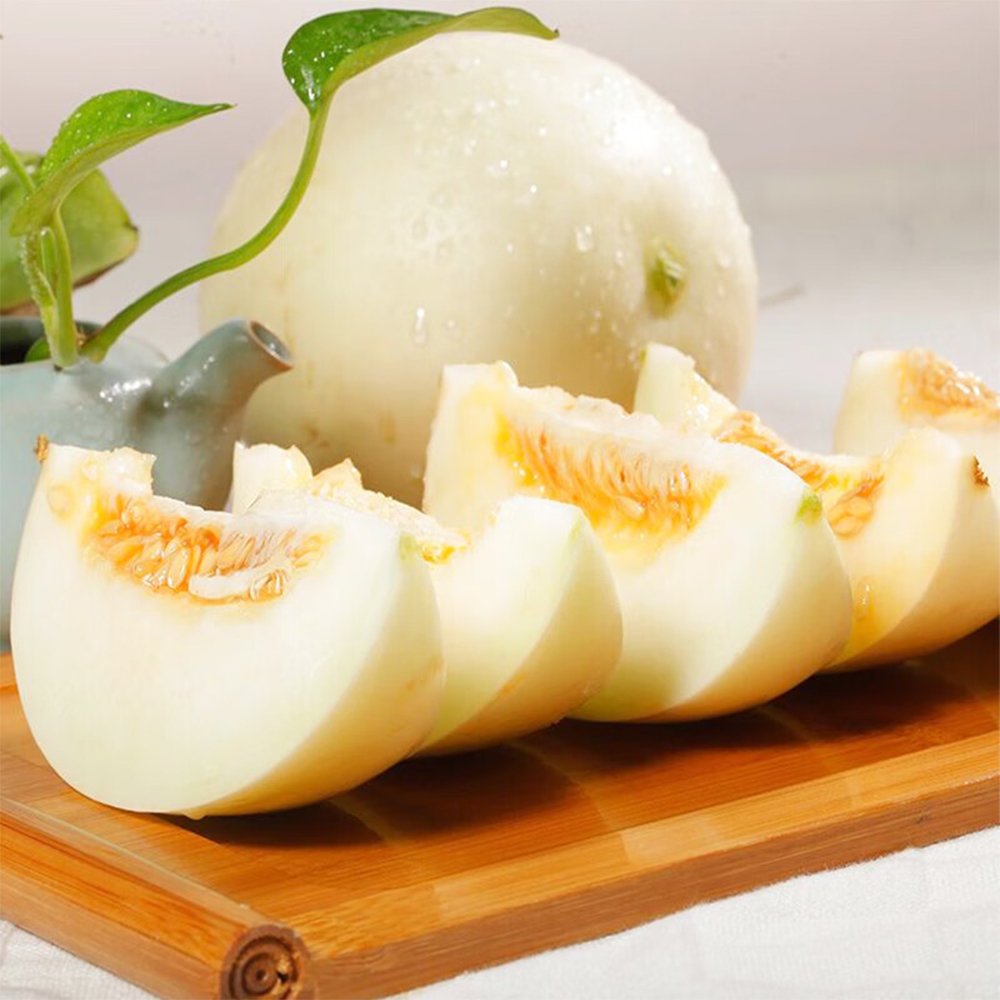 1 Bag (2 Grams / Bag) White Sweet Melon Seeds, Sugar Jar Melon