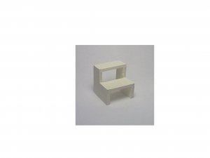 Bed Stairs--Off White