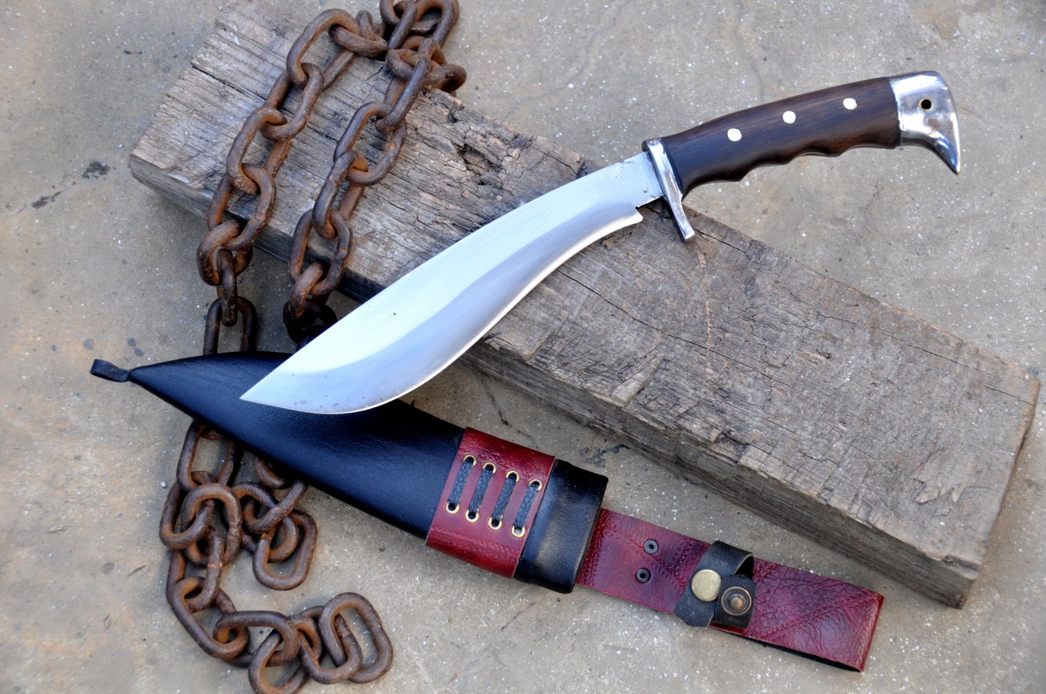 9 inches Blade Bowie knife-Handmade Bowie-Hunting knife-full tang ...