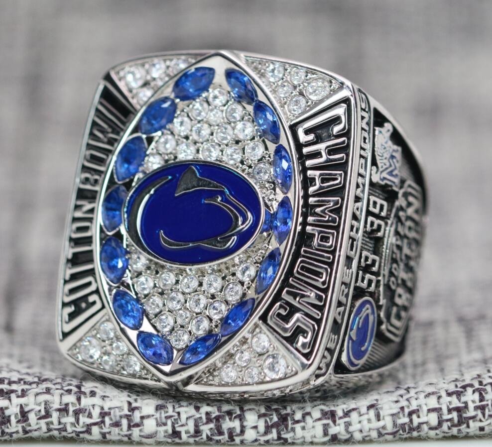 2019 Penn State Nittany Lions Cotton Bowl NCAA CHAMPIONSHIP RING 715S