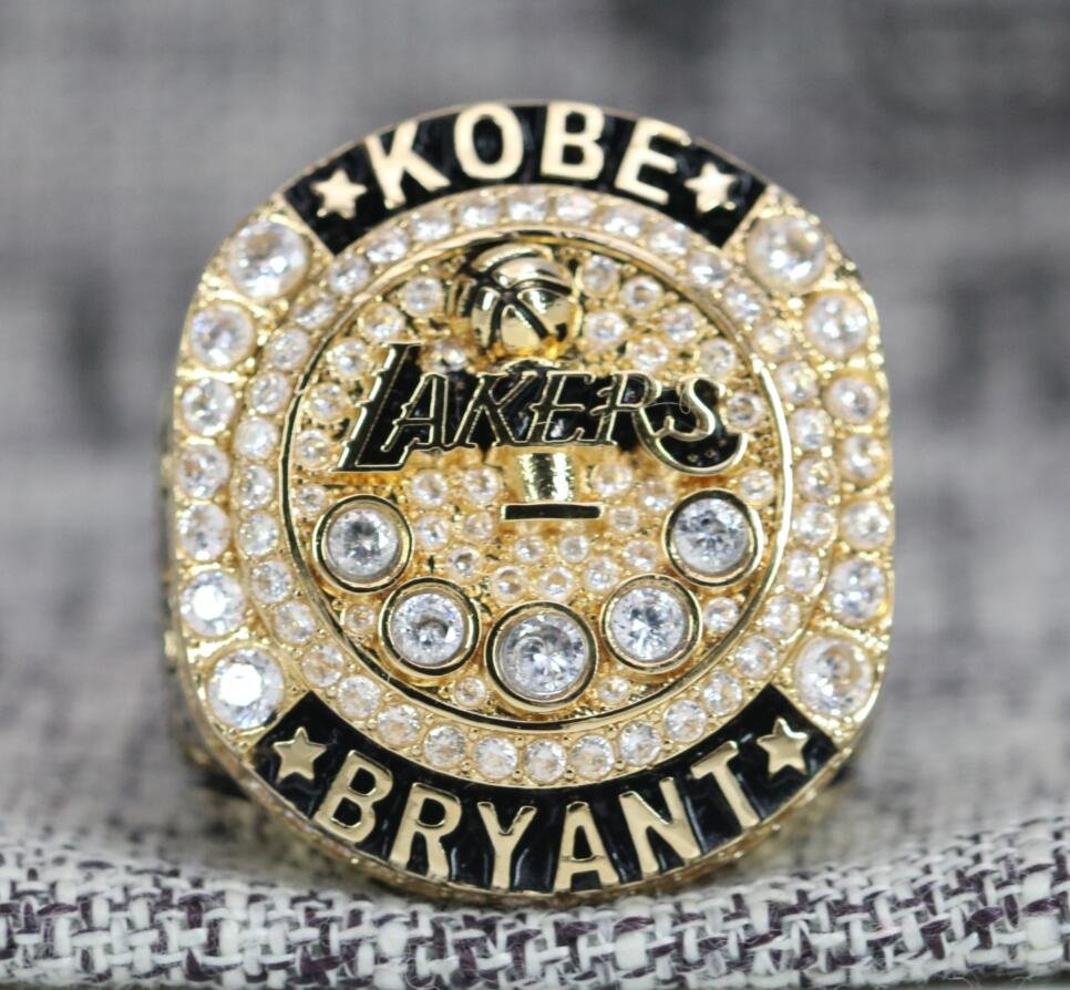 Los Angeles Lakers ring Kobe Bryant Commemorative Ring (1996-2016) 7-15S