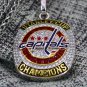 2018 NHL Washington Capitals Hockey Stanley Cup Championship necklace with 21 inch chain