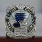 2019 St LOUIS BLUES NHL Hockey Stanley Cup Championship ring 7-15S real pictures
