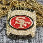 2019 2020 SAN FRANCISCO 49ERS NFC Super bowl Championship necklace with chain