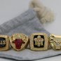 Full Set for Chicago Bulls Basketball National Championship Rings 1991 1992 1993 1996 1997 1998
