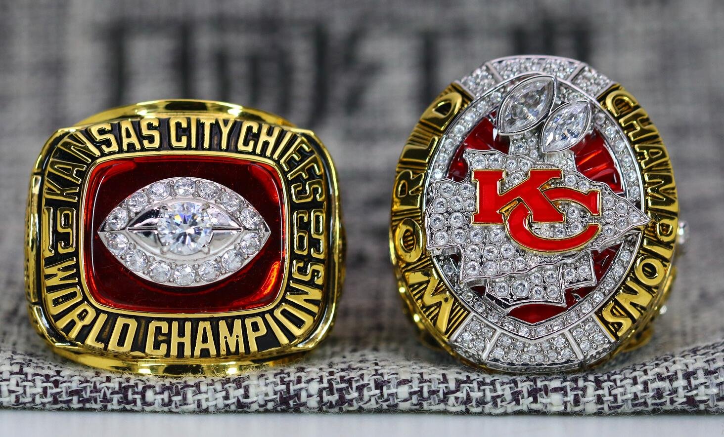 Kansas City Chiefs Super Bowl Ring Set (1969, 2020, 2023) - Premium Se –  Rings For Champs