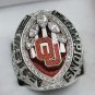OU OKLAHOMA SOONERS 2019 2020 Ring Big 12 National Championship 7-16S
