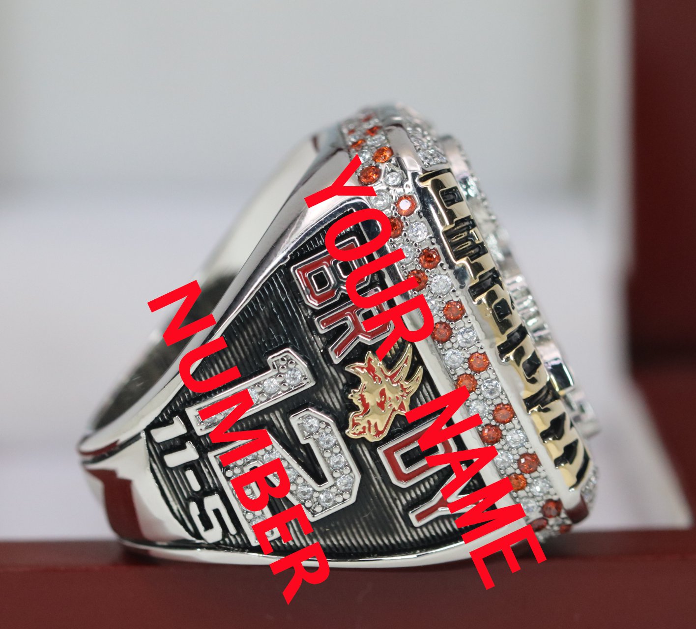 Custom 2020 Tampa Bay Buccaneers Champions Ring