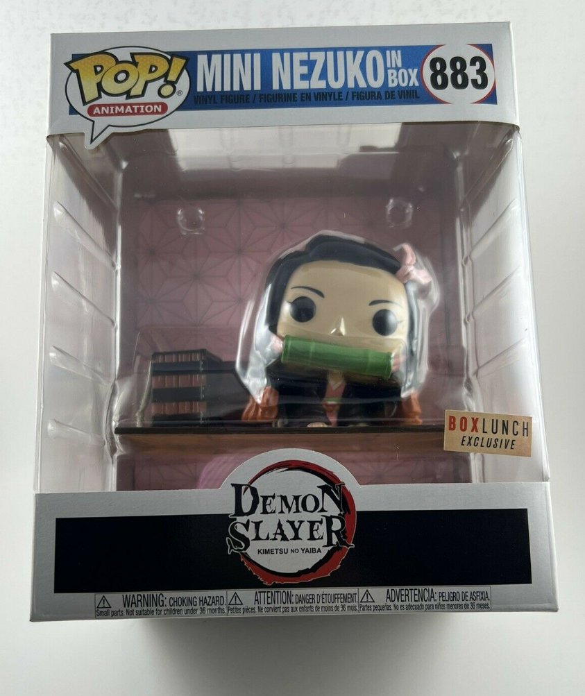 FUNKO POP Animation #883 Demon Slayer Mini Nezuko in Box Special Edition 