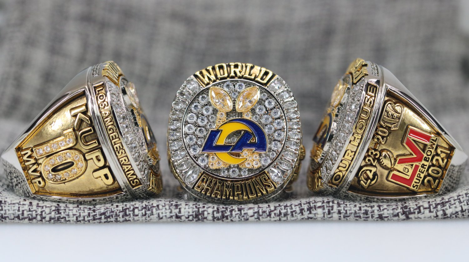 Los Angeles Rams Super Bowl LVI Champions Premium Ring