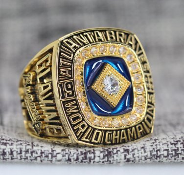 Atlanta Braves World Series Ring 1995- Premium Series 7-16 size