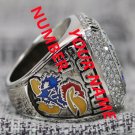 Custom your name&Number 2022 Kansas Jayhawks NCAA Basketball Championship ring 7-16S