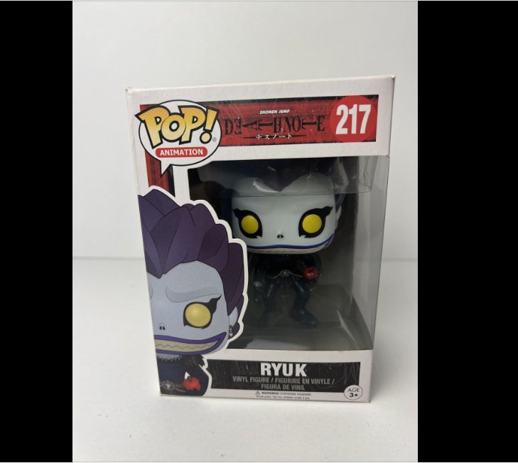 Funko Pop! Animation #217 Deathnote Ryuk Vaulted Vinyl Figure Protector