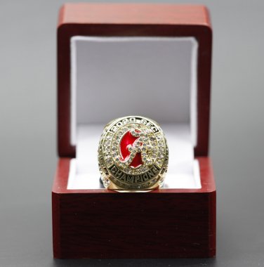 Ring Of DeVonta Smith Alabama Sec championship rings 2020 11 size with wooden case (63)