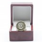 1986 Kansas Jayhawks Manning NCAA 18k GP Brass Championship Ring 11 size with wooden case (57)