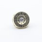 1986 Kansas Jayhawks Manning NCAA 18k GP Brass Championship Ring 11 size with wooden case (57)