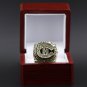 1986 Montreal Canadiens Roy NHL Stanley Cup Championship ring 11 size with wooden case（216）