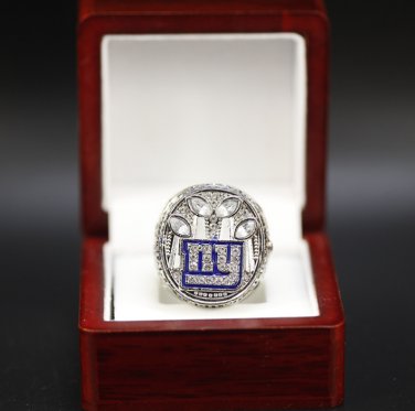2011 New York Gaint Super bowl championship ring size 11 with wooden case&iuml;&frac14;�330&iuml;&frac14;�