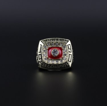 1990 Buffalo Bills AFC super bowl championship ring size 11&iuml;&frac14;�336&iuml;&frac14;�