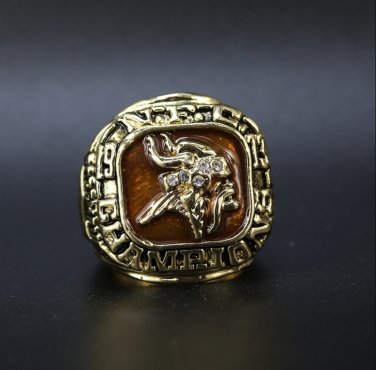 1973 Minnesota Vikings NFC super bowl championship ring size 11&iuml;&frac14;�373&iuml;&frac14;�