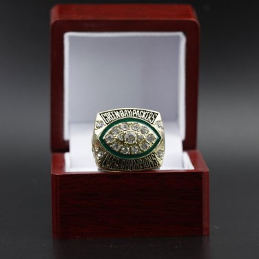 1997 Green Bay Packers NFC super bowl championship ring size 11 with wooden case&iuml;&frac14;�392&iuml;&frac14;�