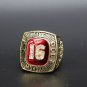 NFL Joe Montana Holl of fame Super bowl championship ring （410）