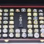 Set 55PCS 1966-2020 NFL Super bowl championship rings 11 size with case（474）