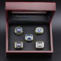 5PCS Set Miami Dolphins Super Bowl Championship Ring size 11 with case&iuml;&frac14;�490&iuml;&frac14;�