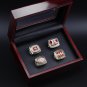 4PCS Set Buffalo Bills AFC super bowl championship ring size 11 with case&iuml;&frac14;�514&iuml;&frac14;�