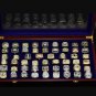 Set 55PCS 1966-2018 NFL Super bowl championship rings 11 size with case（515）