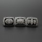 Set 3PCS 1976 1980 1983 Oakland Raiders NFL Super Bowl CHAMPIONSHIP RING without case（516）